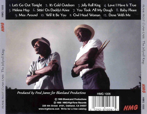 Frank Frost & Sam Carr - The Jelly Roll Kings (CD, Album) (Near Mint (NM or M-)) - Image 2