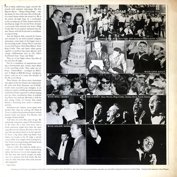 Frank Sinatra - A Man And His Music (2xLP, Album, Mono, Gat) (Good Plus (G+)) - Image 3