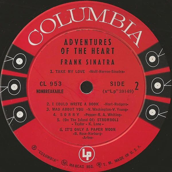 Frank Sinatra - Adventures Of The Heart (LP, Comp, Hol) (Very Good (VG)) - Image 4