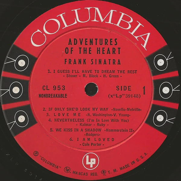 Frank Sinatra - Adventures Of The Heart (LP, Comp, Hol) (Very Good (VG)) - Image 3