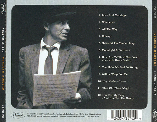 Frank Sinatra - Classic Masters (CD, Comp, RM) (Very Good Plus (VG+)) - Image 3