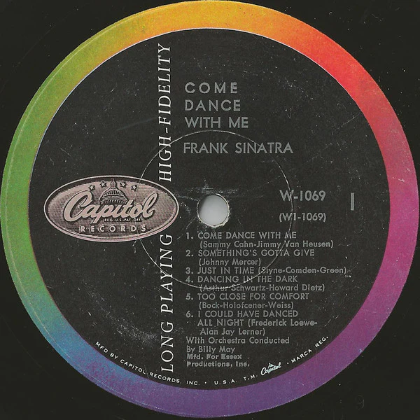 Frank Sinatra - Come Dance With Me! (LP, Album, Mono, Scr) (Very Good Plus (VG+)) - Image 3