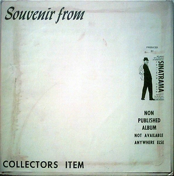 Frank Sinatra, Dean Martin & Sammy Davis Jr. - Souvenir From Latimer Cafe - Frankie, Dino & Sammy - Summit Meeting At The 500 (LP, Album, Unofficial) (Good Plus (G+)) - Image 2