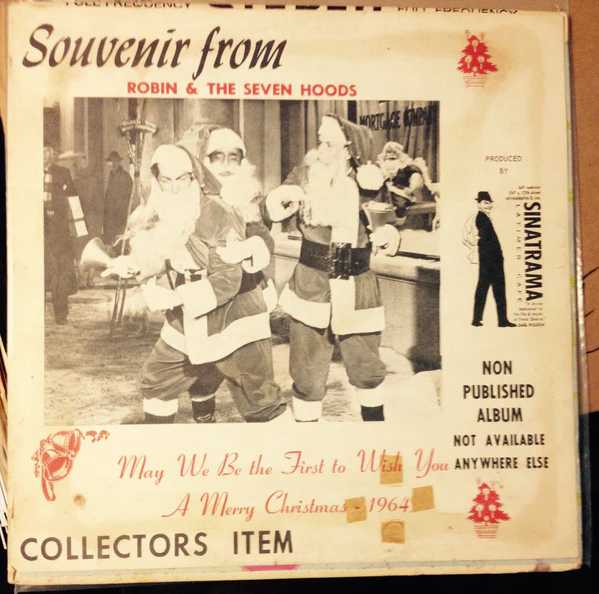 Frank Sinatra, Dean Martin & Sammy Davis Jr. - Souvenir From Latimer Cafe - Frankie, Dino & Sammy - Summit Meeting At The 500 (LP, Album, Unofficial) (Good Plus (G+)) - Image 3