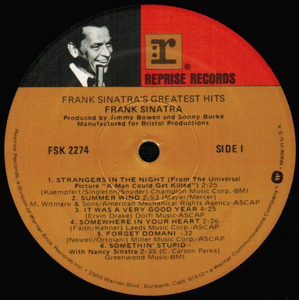 Frank Sinatra - Frank Sinatra's Greatest Hits (LP, Comp, RE, Spe) (Very Good Plus (VG+)) - Image 3