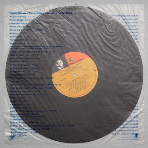 Frank Sinatra - Frank Sinatra's Greatest Hits (LP, Comp, RE, Spe) (Very Good Plus (VG+)) - Image 5
