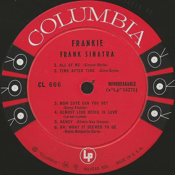 Frank Sinatra - Frankie (LP, Album, Comp, Mono, RP) (Very Good Plus (VG+)) - Image 4