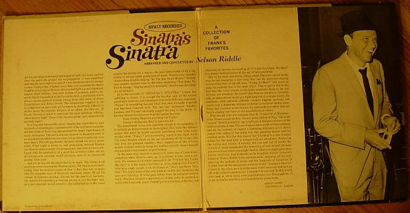 Frank Sinatra - Sinatra's Sinatra (LP, Album, Gat) (Near Mint (NM or M-)) - Image 5