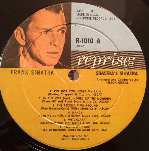 Frank Sinatra - Sinatra's Sinatra (LP, Album, Mono, Gat) (Very Good Plus (VG+)) - Image 5