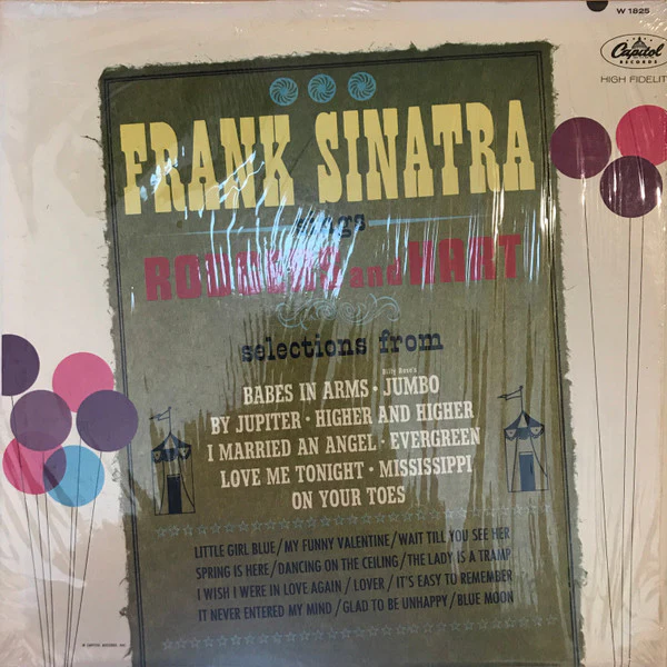 Frank Sinatra - Sings Rodgers And Hart (LP, Comp, Mono, Scr) (Near Mint (NM or M-))