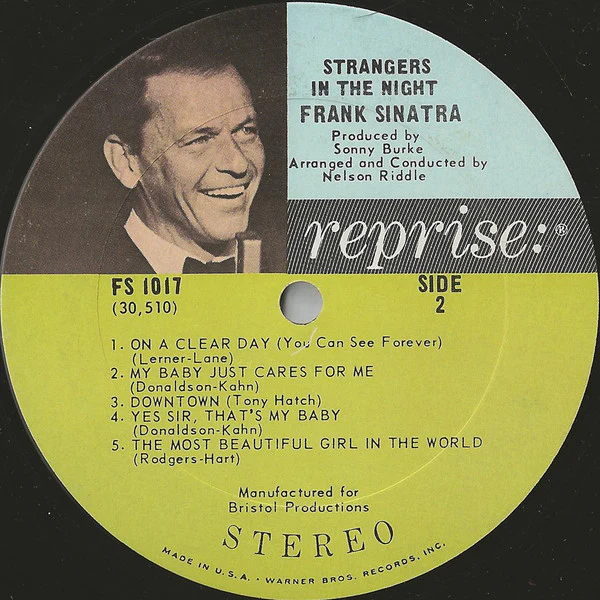 Frank Sinatra - Strangers In The Night (LP, Album) (Good Plus (G+)) - Image 4