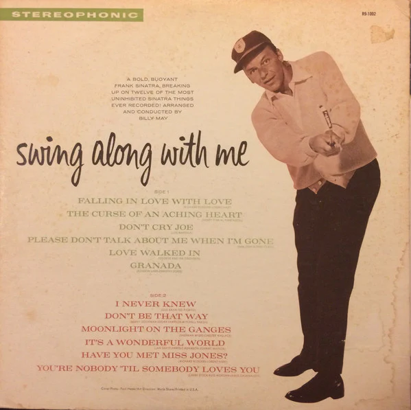 Frank Sinatra - Swing Along With Me (LP, Album) (Very Good Plus (VG+)) - Image 2