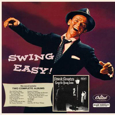 Frank Sinatra - Swing Easy! And Songs For Young Lovers (LP, Comp, Mono, Scr) (Very Good Plus (VG+))