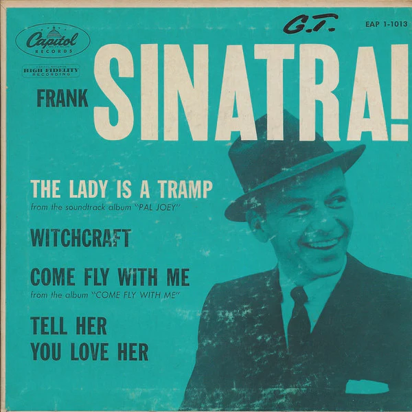 Frank Sinatra - The Lady Is A Tramp (7", EP) (Very Good Plus (VG+))