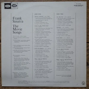Frank Sinatra - The Movie Songs (LP, Comp, Duo) (Near Mint (NM or M-)) - Image 2