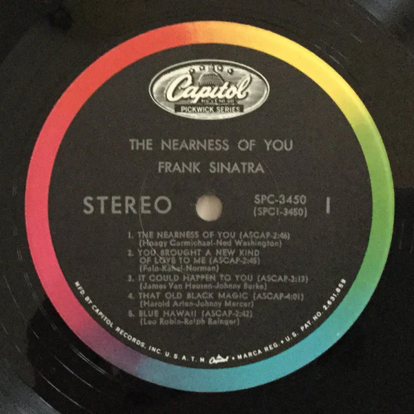Frank Sinatra - The Nearness Of You (LP, Comp, Scr) (Very Good (VG)) - Image 3
