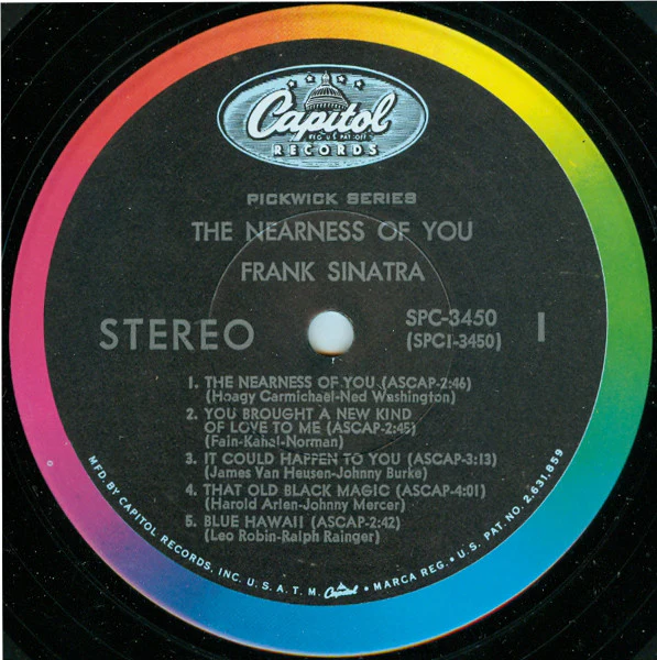 Frank Sinatra - The Nearness Of You (LP, Comp, Scr) (Very Good (VG)) - Image 3