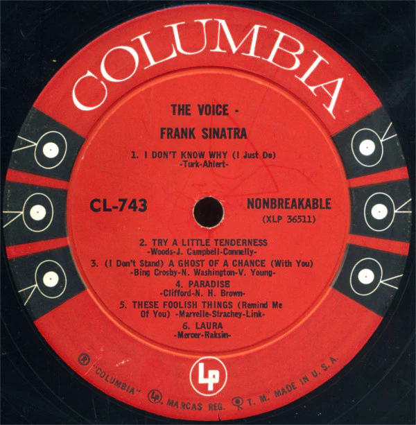 Frank Sinatra - The Voice (LP, Comp, Mono, Hol) (Very Good Plus (VG+)) - Image 3