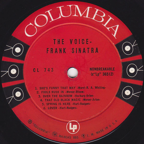 Frank Sinatra - The Voice (LP, Comp, Mono, Hol) (Very Good (VG)) - Image 4