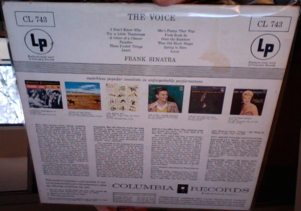 Frank Sinatra - The Voice (LP, Comp, Mono, RE) (Very Good Plus (VG+)) - Image 2