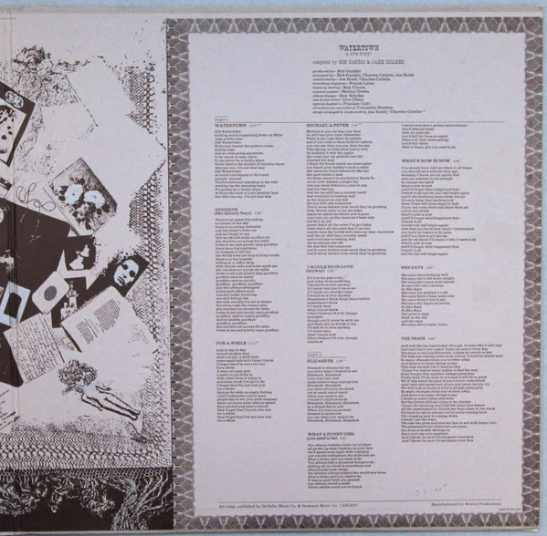 Frank Sinatra - Watertown (LP, Album, Pit) (Very Good Plus (VG+)) - Image 3