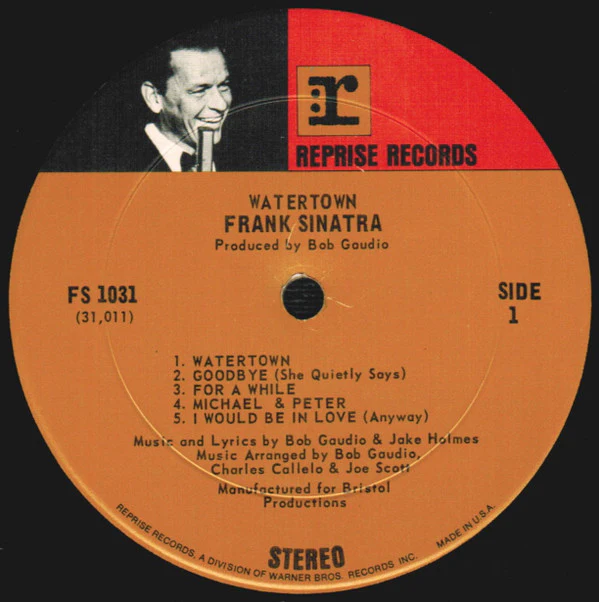 Frank Sinatra - Watertown (LP, Album, Pit) (Very Good Plus (VG+)) - Image 5