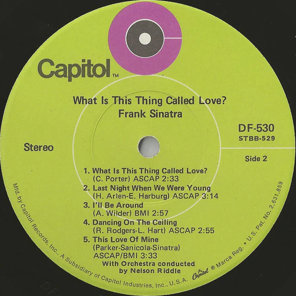 Frank Sinatra - What Is This Thing Called Love? (LP, Album, RE, Gre) (Near Mint (NM or M-)) - Image 4
