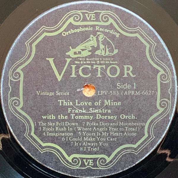Frank Sinatra With The Tommy Dorsey And His Orchestra - This Love Of Mine (LP, Comp, Hol) (Very Good (VG)) - Image 5