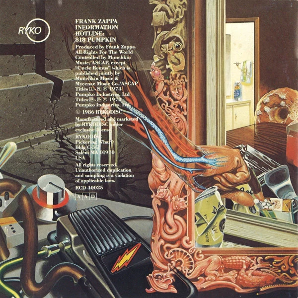 Frank Zappa - Apostrophe' / Overnite Sensation (CD, Comp) (Near Mint (NM or M-)) - Image 5