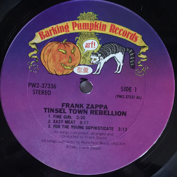 Frank Zappa - Tinsel Town Rebellion (2xLP, Album, San) (Very Good Plus (VG+)) - Image 5