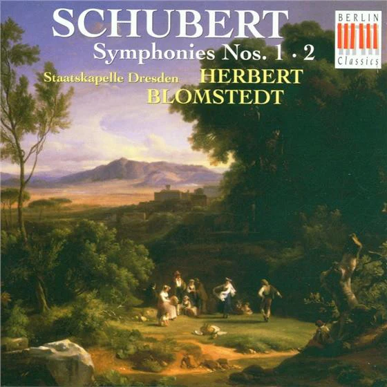 Franz Schubert - Staatskapelle Dresden, Herbert Blomstedt - Symphonies Nos. 1 • 2 (CD, Album, RE, RM) (Very Good Plus (VG+))