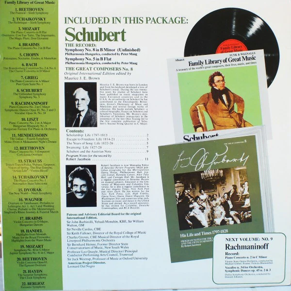 Franz Schubert - The Unfinished Symphony - Symphony No. 5 (LP, Album) (Very Good Plus (VG+)) - Image 2