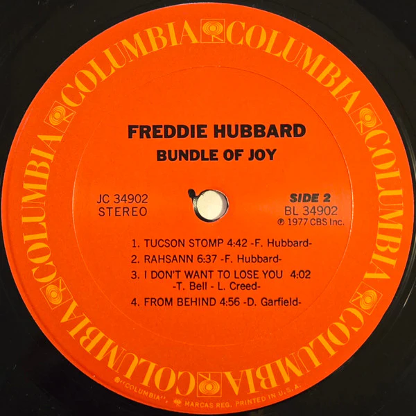 Freddie Hubbard - Bundle Of Joy (LP, Album, Pit) (Near Mint (NM or M-)) - Image 4
