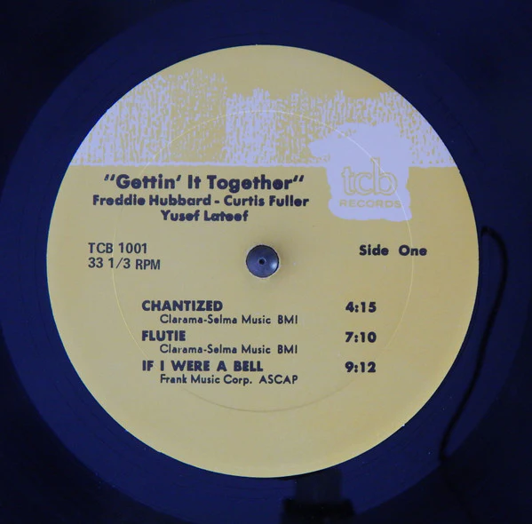Freddie Hubbard, Curtis Fuller, Yusef Lateef - Gettin' It Together (LP, Album, RE, Yel) (Very Good Plus (VG+)) - Image 3