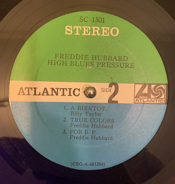 Freddie Hubbard - High Blues Pressure (LP, Album) (Very Good Plus (VG+)) - Image 4