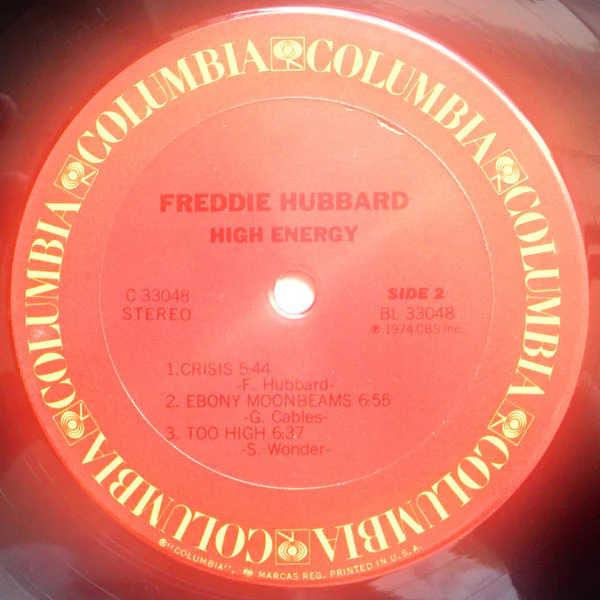 Freddie Hubbard - High Energy (LP, Album) (Very Good Plus (VG+)) - Image 4