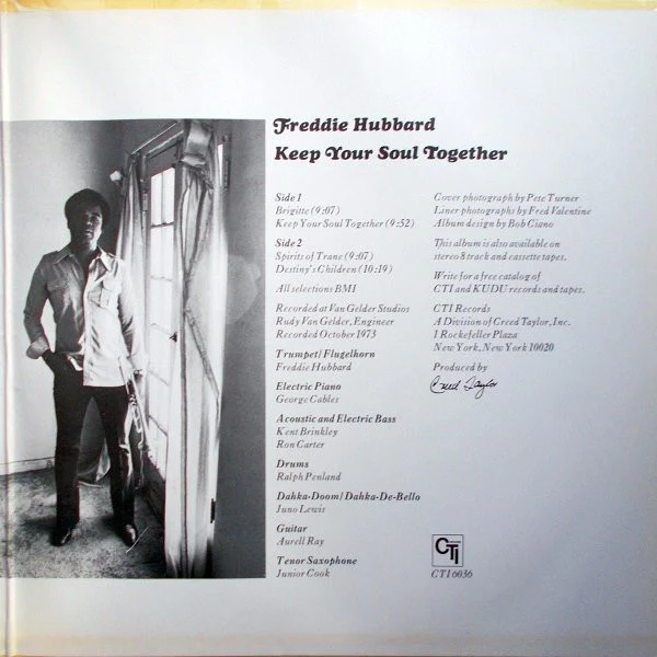 Freddie Hubbard - Keep Your Soul Together (LP, Album, Gat) (Very Good Plus (VG+)) - Image 4