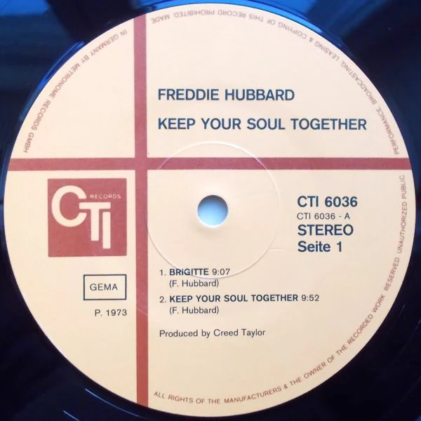 Freddie Hubbard - Keep Your Soul Together (LP, Album, Gat) (Very Good Plus (VG+)) - Image 5