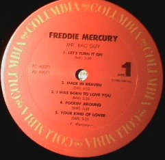 Freddie Mercury - Mr. Bad Guy (LP, Album) (Near Mint (NM or M-)) - Image 3