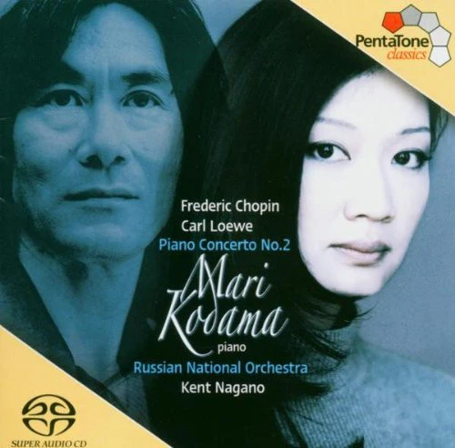 Frederic Chopin*, Carl Loewe - Mari Kodama, Russian National Orchestra, Kent Nagano - Piano Concerto No. 2 (SACD, Hybrid, Multichannel, DSD) (Very Good Plus (VG+))