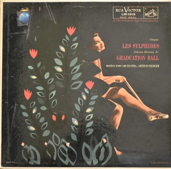 Frédéric Chopin / Johann Strauss Jr., The Boston Pops Orchestra ... Arthur Fiedler - Les Sylphides / Graduation Ball (LP, Mono) (Very Good Plus (VG+))