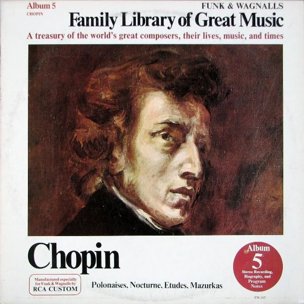 Frédéric Chopin - Polonaises, Nocturne, Etudes, Mazurkas (LP, Album) (Very Good Plus (VG+))
