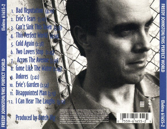 Freedy Johnston - This Perfect World (CD, Album) (Near Mint (NM or M-)) - Image 2