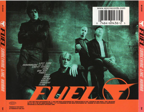 Fuel - Something Like Human (CD, Album) (Very Good Plus (VG+)) - Image 2