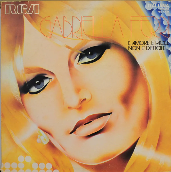 Gabriella Ferri - L'Amore È Facile Non È Difficile... (LP, Album, Gat) (Near Mint (NM or M-))