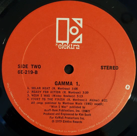 Gamma - Gamma 1 (LP, Album, All) (Good Plus (G+)) - Image 4
