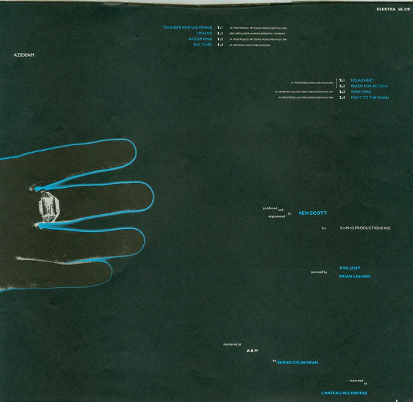 Gamma - Gamma 1 (LP, Album, SP ) (Very Good Plus (VG+)) - Image 4