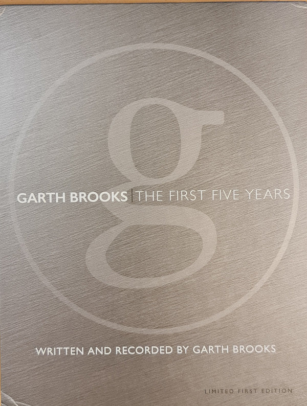 Garth Brooks - The Anthology Part I: The First Five Years - Limited First Edition (Box, Comp, M/Print + 5xCD, Comp) (Mint (M))