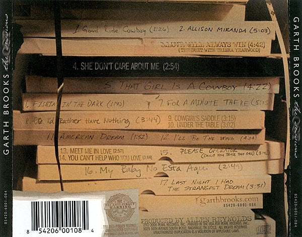 Garth Brooks - The Lost Sessions (CD, Album) (Mint (M)) - Image 2