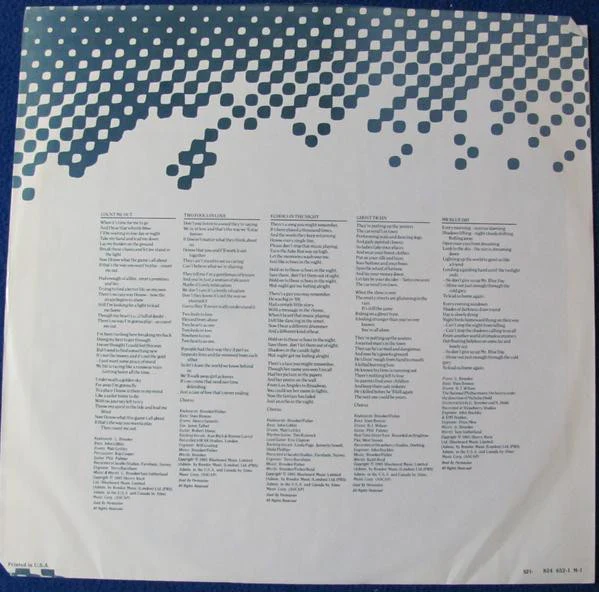 Gary Brooker - Echoes In The Night (LP, Album, Promo) NEW & SEALED - Image 3